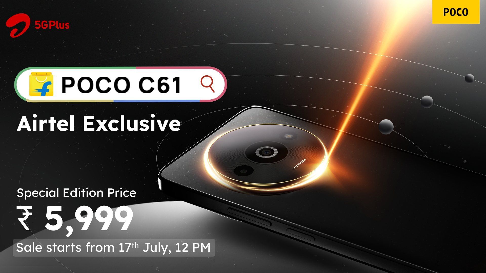 POCO C61 Airtel exclusive