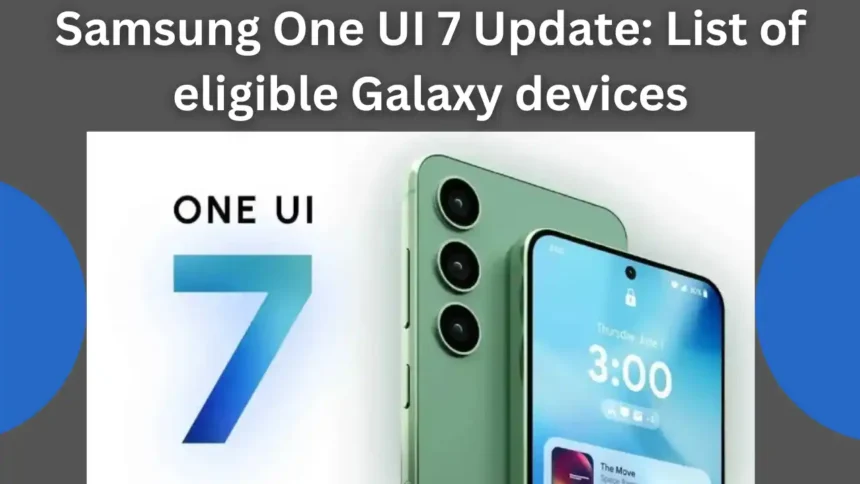 Samsung One UI 7 Update: List of eligible Galaxy devices